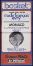 EVRY.- Championnat de France de Basket, nationale 1 : Stade français d'Evry - Monaco, Arênes de l'Agora, [4 décembre 1976]. 
