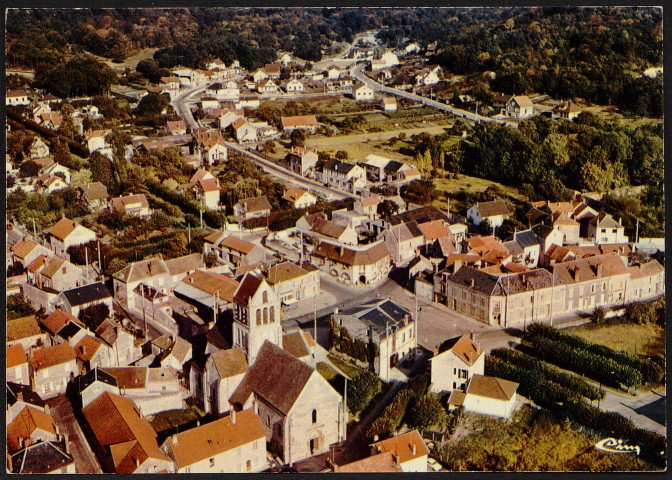 Boutigny-sur-Essonne.- Vue générale aérienne [1960-1982]. 