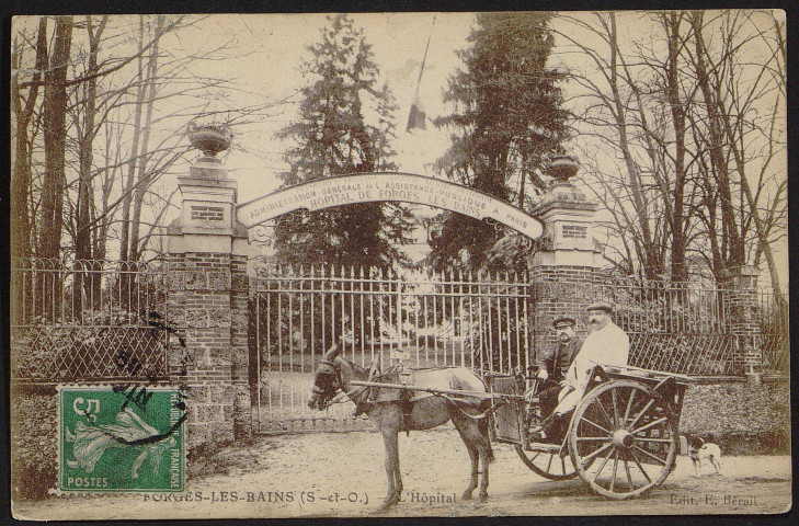 Forges-les-Bains.- L'hôpital [1907-1920]. 