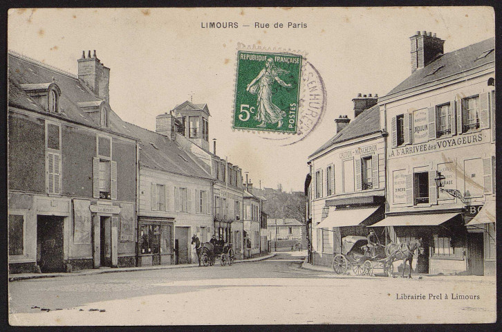 LIMOURS.- Rue du Paris [1907-1910]. 