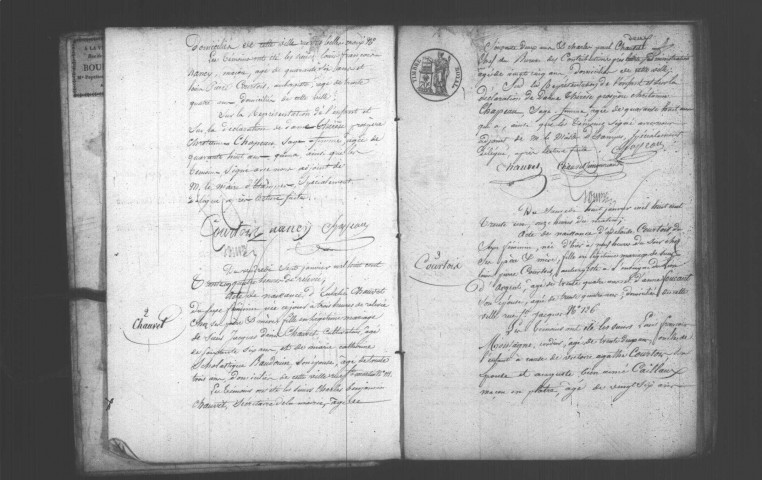 ETAMPES. Naissances : registre d'état civil (1831). 