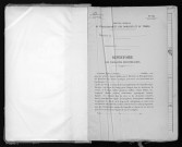 Conservation des hypothèques de CORBEIL. - Répertoire des formalités hypothécaires, volume n° 664 : A-Z (registre ouvert vers 1948). 