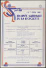ESSONNE (Département).- Journée nationale de la bicyclette : circuits à faire à bicyclette dans la Vallée de Chevreuse, la Vallée de la Juine et en Hurepoix, 11 mai 1980. 