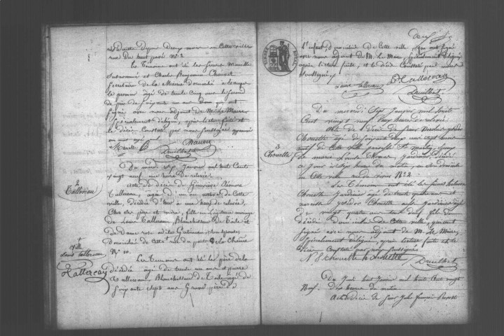 ETAMPES. Décès : registre d'état civil (1829). 