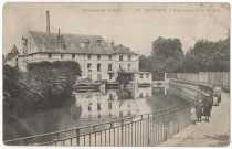 ESSONNES. - Les allées, le moulin et l'usine de pesage, Mardelet, 1906, 12 lignes, 10 c, ad. 