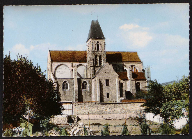 Linas.- L'église [1960-1964]. 