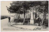 DANNEMOIS. - Le monument des Francs-Tireurs de 1870. Cosson. 