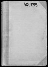 Conservation des hypothèques de CORBEIL. - Répertoire des formalités hypothécaires, volume n° 408 : A-Z (registre ouvert vers 1920). 