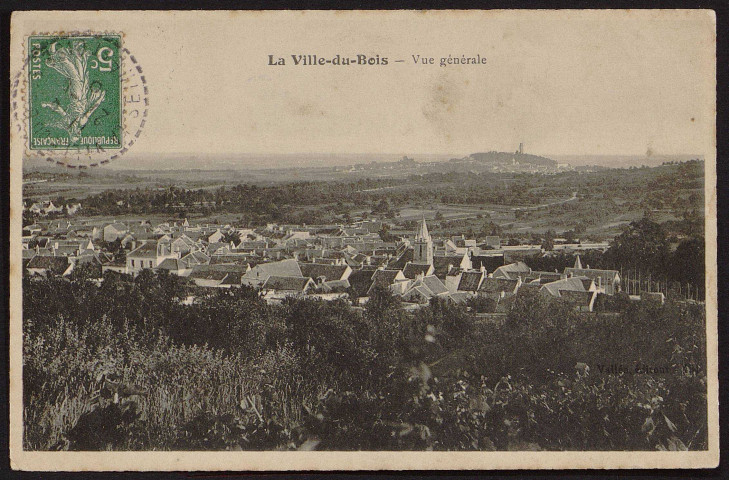 VILLE-DU-BOIS (LA).- Vue générale (28 juin 1910).