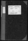 ROINVILLIERS. - Etat de sections [cadastre rénové en 1934]. 