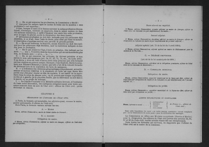 ATHIS-MONS.- Mariages : registre d'état civil (1915). 