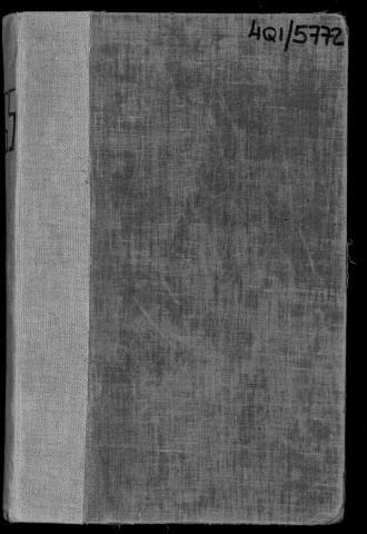 Conservation des hypothèques de CORBEIL. - Répertoire des formalités hypothécaires, volume n° 365 : A-Z (registre ouvert en 1907). 