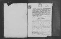 CHALOU-MOULINEUX. Chalou-la-Reine : Naissances, mariages, décès : registre d'état civil (1823-1842). 