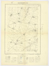 MALESHERBES n° 6. - Secteur BLANDY, Ministère des Travaux Publics, Institut géographique national, 1951. Ech. 1/20 000. Coul. Dim. 0,72 x 0,52. 