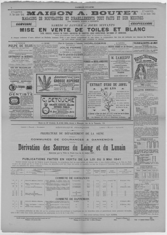 n° 5 (30 janvier 1903)