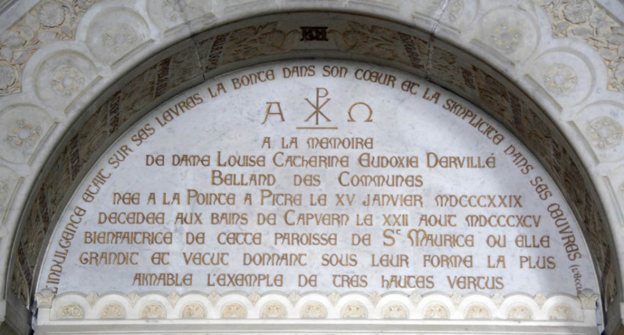 monument funéraire : Louise Catherine Eudoxie Dervillé