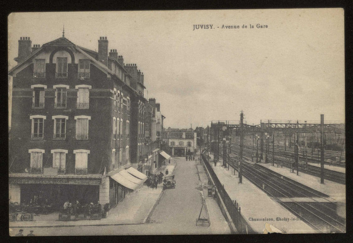 JUVISY-SUR-ORGE. - Avenue de la gare. Edition Chaumaison. 