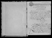 VERT-LE-PETIT. Naissances, mariages, décès : registre d'état civil (an IX-1810). 