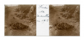 Prise de Courcelles en 1918