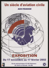 PALAISEAU. - Exposition : un siècle d'aviation civile, Ecole polytechnique, 17 novembre 2001-17 février 2002. 
