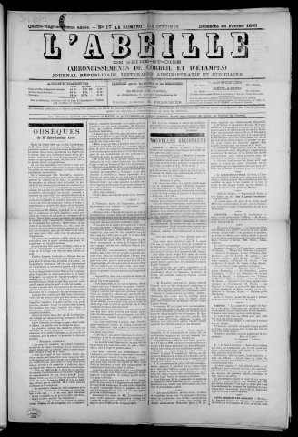 n° 17 (26 février 1899)