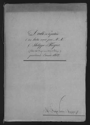 ARPAJON-BRETIGNY : Jean-Jules BILLAUDEL (1800-1822), Jean-Pierre MASSON (1823-1830), Pierre INGRAIN (1831-1840), Léon PHILIPPE (1841-1851), Aristide FROGIER (1852-1855).