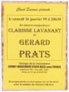 Clarisse LAVANANT et Gérard PRATS.