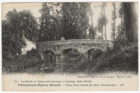 VILLEMOISSON-SUR-ORGE. - Vieux pont reliant les deux communes(Villemoisson et Epinay) [Editeur Vaurs]. 