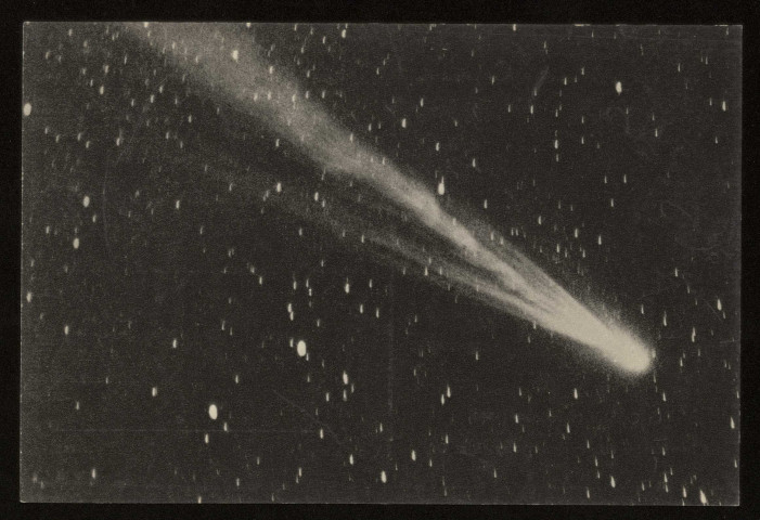 JUVISY-SUR-ORGE. - Observatoire Flammarion - La comète Morehouse (1908). Edition Observatoire de Juvisy, photo Quénisset, 1920. 