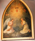 tableau : Adoration du Sacré Cœur de Jésus