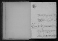 PLESSIS-PATE (LE). Naissances, mariages, décès : registre d'état civil (1864-1882). 