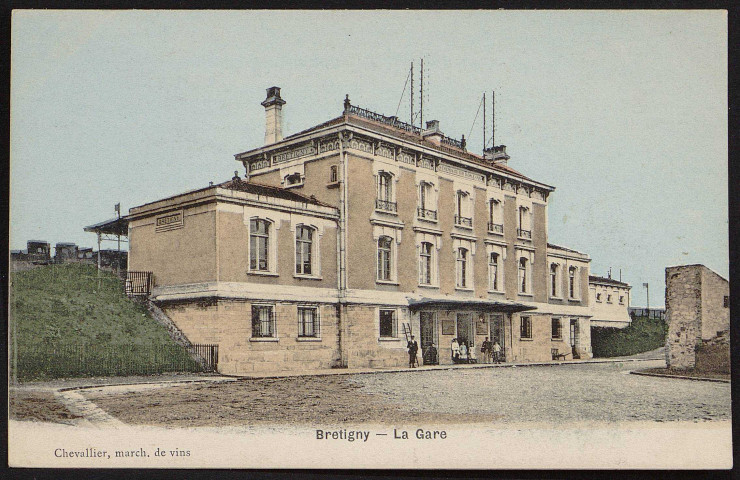 Brétigny-sur-Orge.- La gare ferroviaire [1920-1930]. 