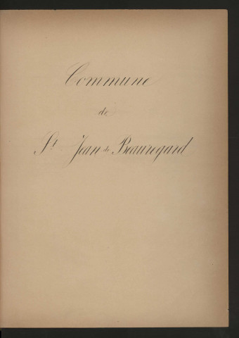 SAINT-JEAN-DE-BEAUREGARD. - Monographie communale [1899] : 3 bandes, 13 vues. 