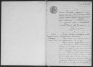 YERRES. - Naissances, mariages, décès : registre d'état civil.