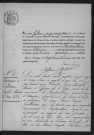 BOUTERVILLIERS.- Naissances, mariages, décès : registre d'état civil (1891-1905). 