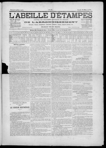 n° 13 (30 mars 1878)