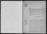 BIEVRES.- Naissances, mariages, décès : registre d'état civil (1908-1909). 