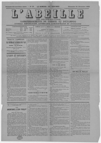 n° 99 (22 décembre 1889)