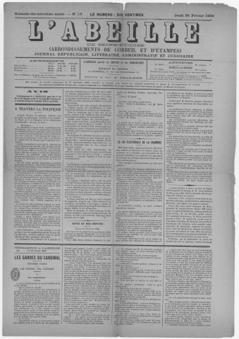 n° 16 (28 février 1889)