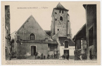 MORSANG-SUR-ORGE. - L'église et vue du local à incendie. [Editeur Thévenet]. 