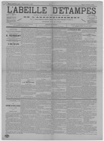 n° 7 (16 février 1901)