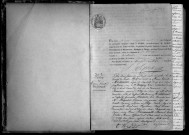 EVRY. Naissances, mariages, décès : registre d'état civil (1860-1872). 