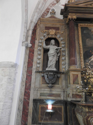 statue du retable du maître-autel : saint Paul
