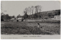BIEVRES. - Les bords de la Bièvre, Lenoir, 1906, ad. 