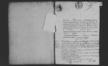 BOUTIGNY-SUR-ESSONNE. Naissances, mariages, décès : registre d'état civil (1827-1844). 