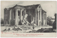 CORBEIL-ESSONNES. - Abside de l'église de Saint-Jean-en-l'Isle (d'après dessin de A. Dellemagne et lith. de V. Lefranc), Paul Allorge. 