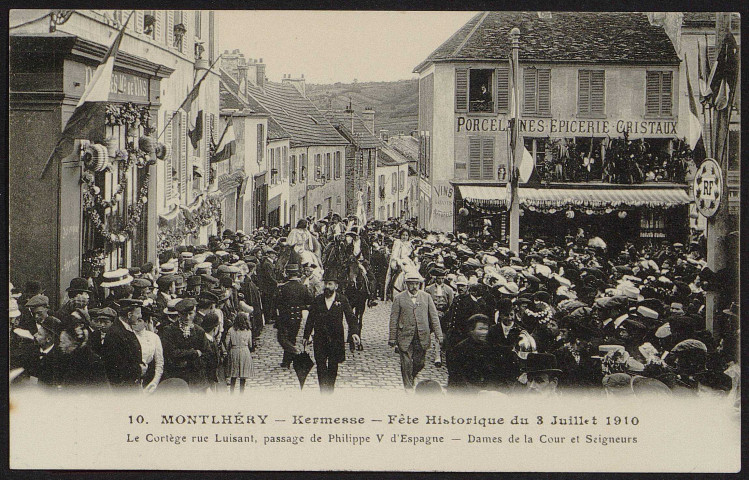 Montlhéry.- Kermesse Fête historique du 3 juillet 1910 (n° 10). 