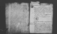 SOISY-SUR-SEINE. Naissances, mariages, décès : registre d'état civil (1811-1818). 