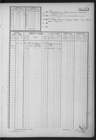 VIGNEUX-SUR-SEINE. - Matrice des propriétés non bâties : folios 489 à 988 [cadastre rénové en 1958]. 