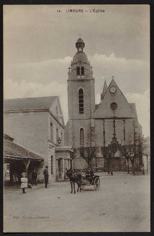 LIMOURS.- L'église [1904-1910]. 